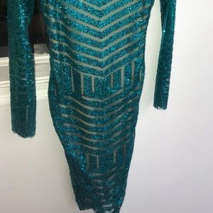 Midi sequin dress